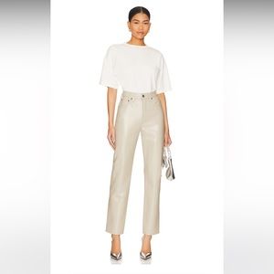 AGOLDE Recycled Leather 90's Pinch Waist